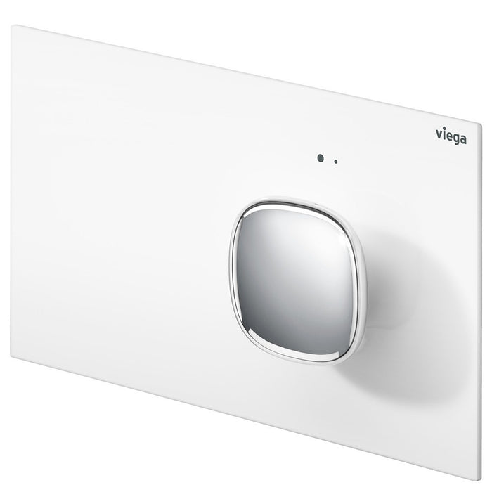 Viega Visign More 202 Electronic Flush Plate With LED Lamps For Viega Prevista Concealed Cisterns