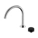 Nero Serenity Progressive Lead-Free DZR Brass Bath/Kitchen Mixer Arc With Marquina Black Handle