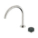 Nero Serenity Progressive Lead-Free DZR Brass Bath/Kitchen Mixer Arc With Verde Alpi Handle