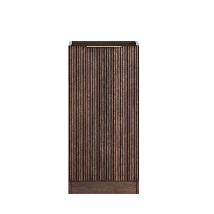1060*600*900mm Otti Havana Sable Walnut Fluted Moisture Resistant Plywood Base Cabinet Laundry Kit