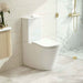 670*390*860mm Mercio FIFA Gloss White Highest Quality Vitreous China Rimless Tornado Back To Wall Toilet