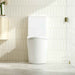670*390*860mm Mercio FIFA Gloss White Highest Quality Vitreous China Rimless Tornado Back To Wall Toilet