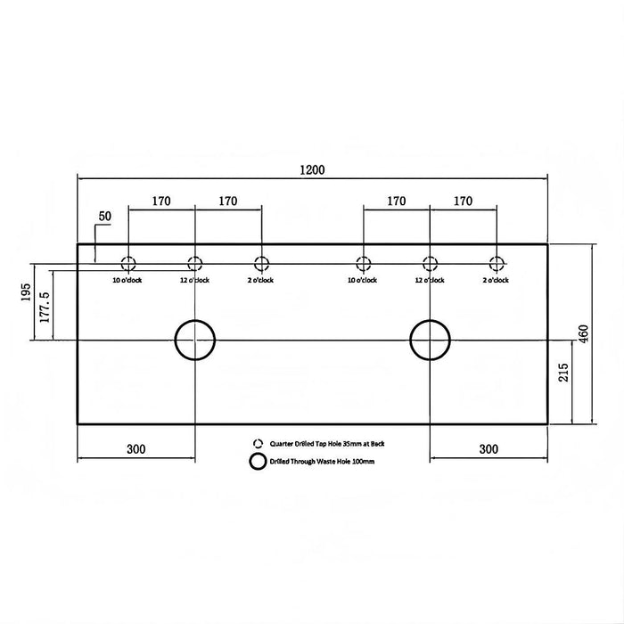 600-1500*455*480mm Poseidon Miami Matt Black PVC Finger Pull Handle Bathroom Wall Hung Vanity