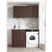 1305*600*2100mm Otti Havana Sable Walnut Fluted Moisture Resistant Plywood Laundry Kit