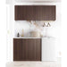 1715*600*2100mm Otti Havana Sable Walnut Fluted Moisture Resistant Plywood Laundry Kit