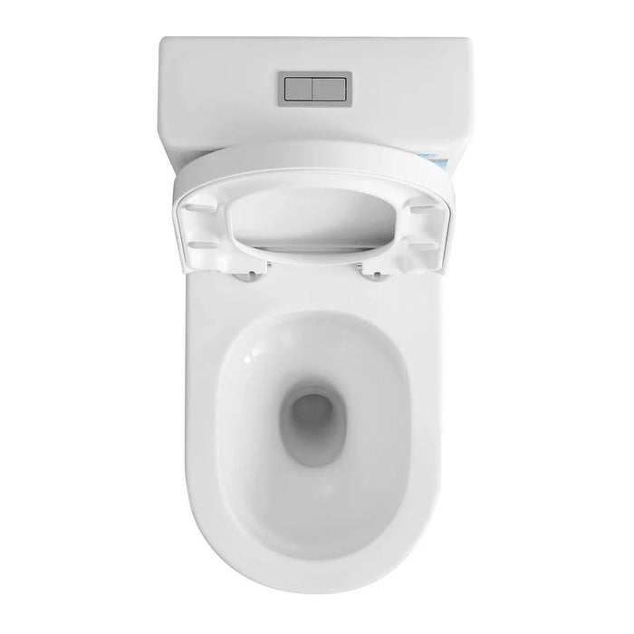 660*385*860mm Poseidon Lumia Tornado Rimless Ceramic Back To Wall Toilet Suite