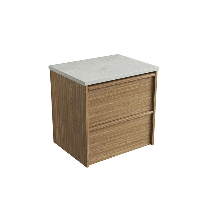 600-1800*460*560mm Aulic Venetta Harvest Oak Plywood Framed Wall Hung Vanity