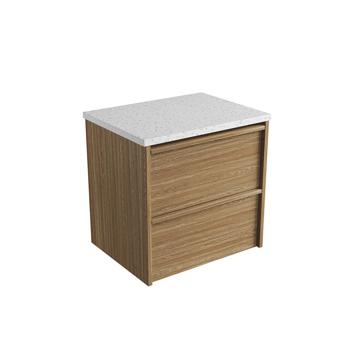 600-1800*460*560mm Aulic Venetta Harvest Oak Plywood Framed Wall Hung Vanity