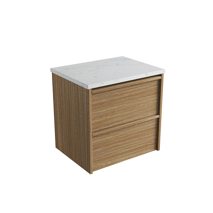 600-1800*460*560mm Aulic Venetta Harvest Oak Plywood Framed Wall Hung Vanity