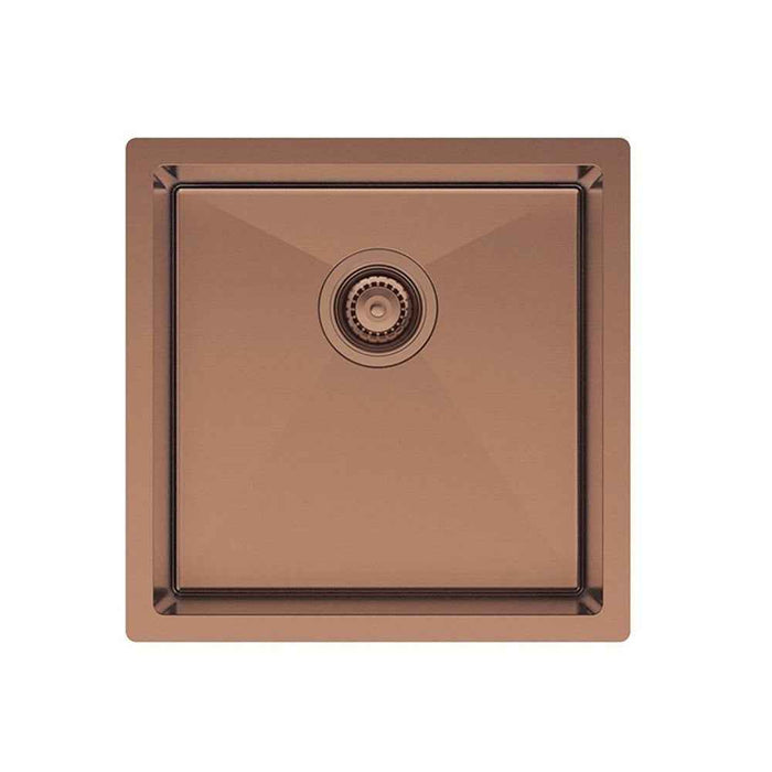 450*450*200mm Fienza Hana 32L PVD Brushed Copper Stainless Steel Single Bowl Kitchen Sink Kit (Copy)