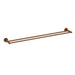 900mm ACL Otus Slimline Brushed Copper Stainless Steel Double Round Towel Rail