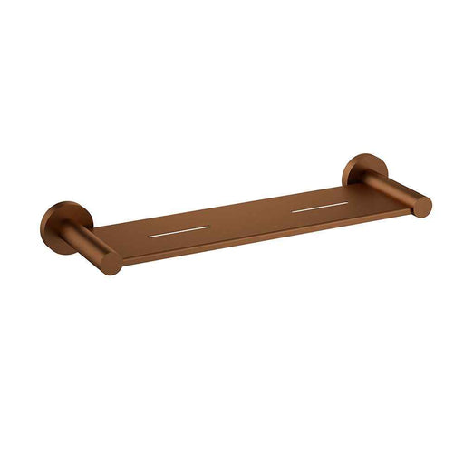 ACL Otus Slimline Brushed Copper Stainless Steel Metal Shelf