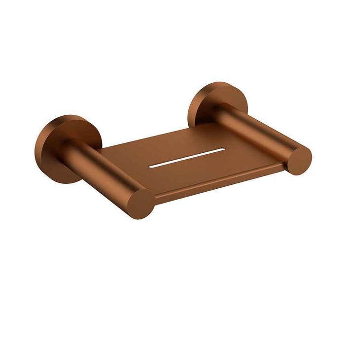 ACL Otus Slimline Brushed Copper Stainless Steel Metal Soap Dish