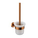 ACL Otus Slimline Brushed Copper Stainless Steel Toilet Brush Set