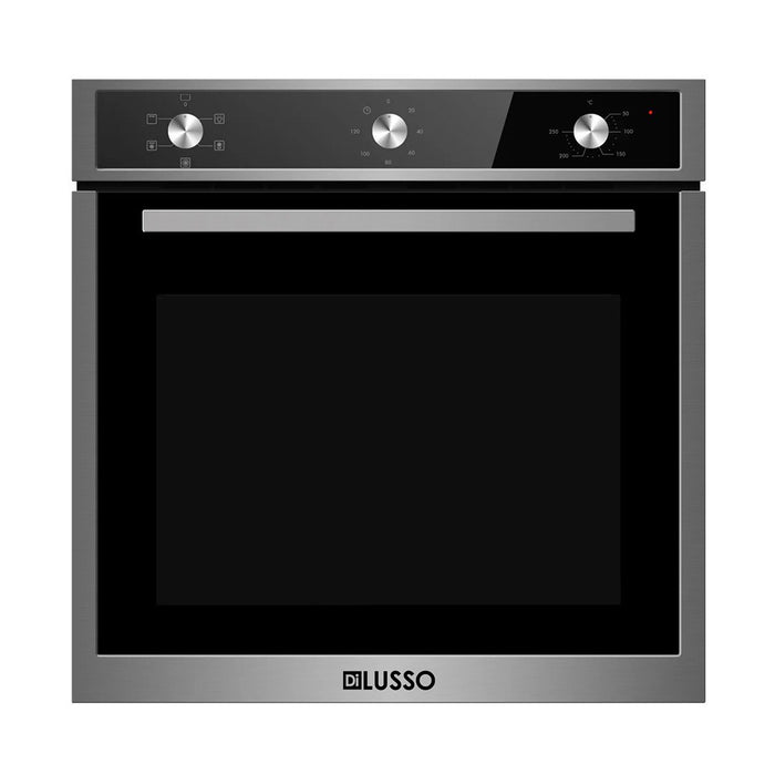 600mm Dilusso Stainless Oven + Gas Cooktop + Telescopic Rangehood + Dishwasher Kitchen Appliance Package