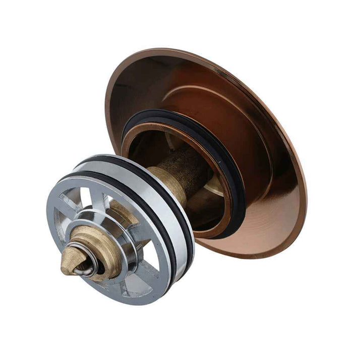Aquaperla Brushed Copper Brass Universal Pop Up Waste (Copy)