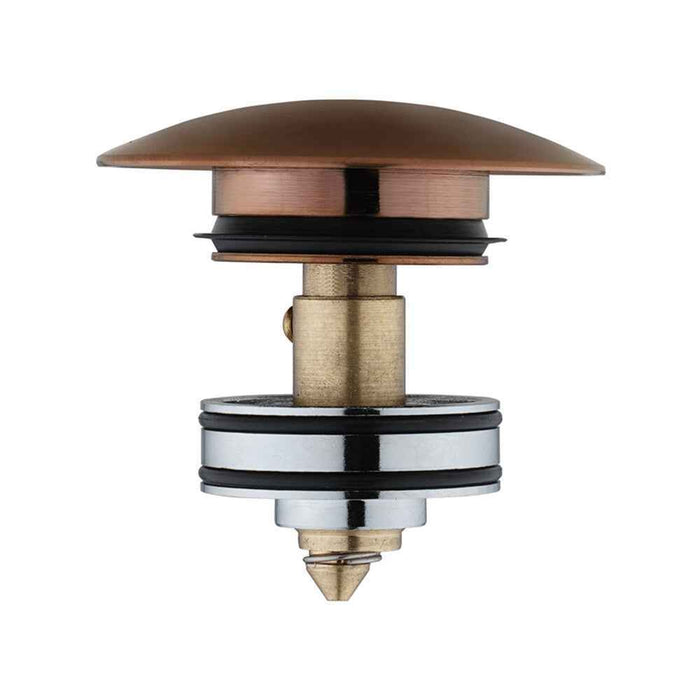 Aquaperla Brushed Copper Brass Universal Pop Up Waste (Copy)