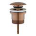 Aquaperla Brushed Copper Brass Universal Pop Up Waste (Copy)