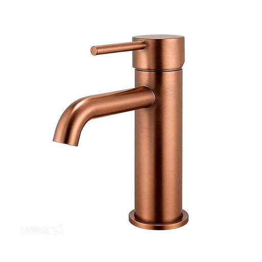 Aquaperla LUCID PIN Brushed Copper Round Basin Mixer