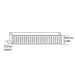 300-5600*21*100mm Aquaperla Brushed Bronze Ezy UV Stable Anodised Aluminium Flow Floor Grate