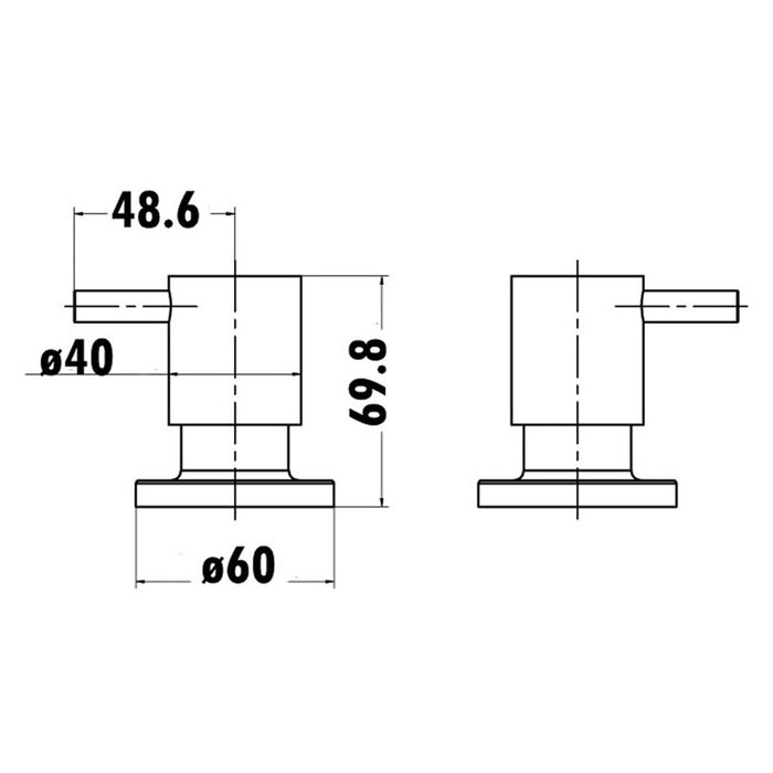 PJK90NZ Range Tapware - Basin, Bath, Washing Machine, Shower And Wall Taps Sets