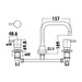 PJK90NZ Range Tapware - Basin, Bath, Washing Machine, Shower And Wall Taps Sets