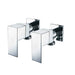 Square Bathroom Tapware Range - Wall Top Assemblies, Washing Machine Stops & Spa/Sink Wall Set