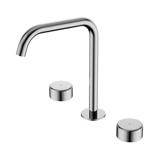 Nero Serenity Lead-Free DZR Brass Bath/Kitchen Set Edge Spout With Metal Handle
