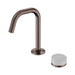 Nero Serenity Progressive Lead-Free DZR Brass Basin Mixer Edge Spout With Carrara Handle