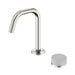 Nero Serenity Progressive Lead-Free DZR Brass Basin Mixer Edge Spout With Carrara Handle