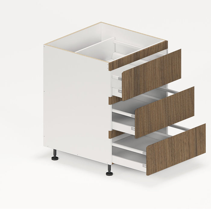 600*590*725mm High Moisture Resistant Drawer Kitchen Cupboard