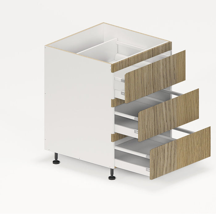 600*590*725mm High Moisture Resistant Drawer Kitchen Cupboard