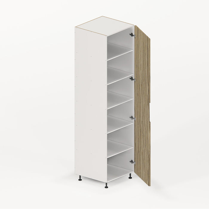 600*600*2300mm High Moisture Resistant Finger Pull Pantry