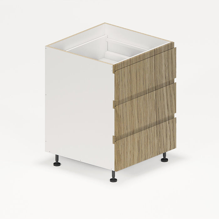 600*590*725mm High Moisture Resistant Drawer Kitchen Cupboard