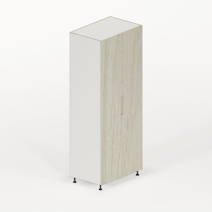 900*600*2300mm High Moisture Resistant Finger Pull Two Door Pantry