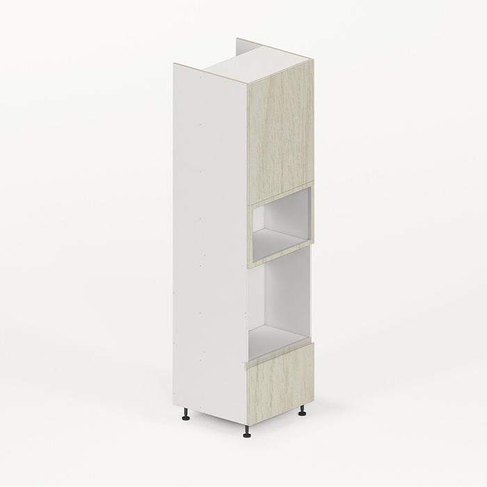 600*600*2300mm High Moisture Resistant Two Door Microwave And Oven Pantry
