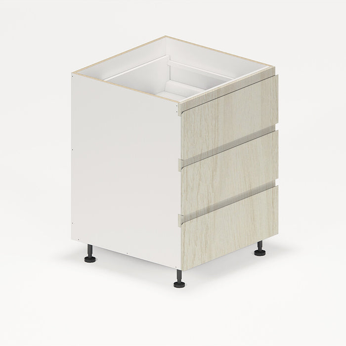 600*590*725mm High Moisture Resistant Drawer Kitchen Cupboard