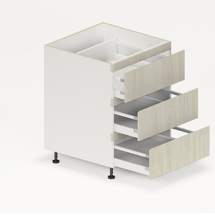 600*590*725mm High Moisture Resistant Drawer Kitchen Cupboard