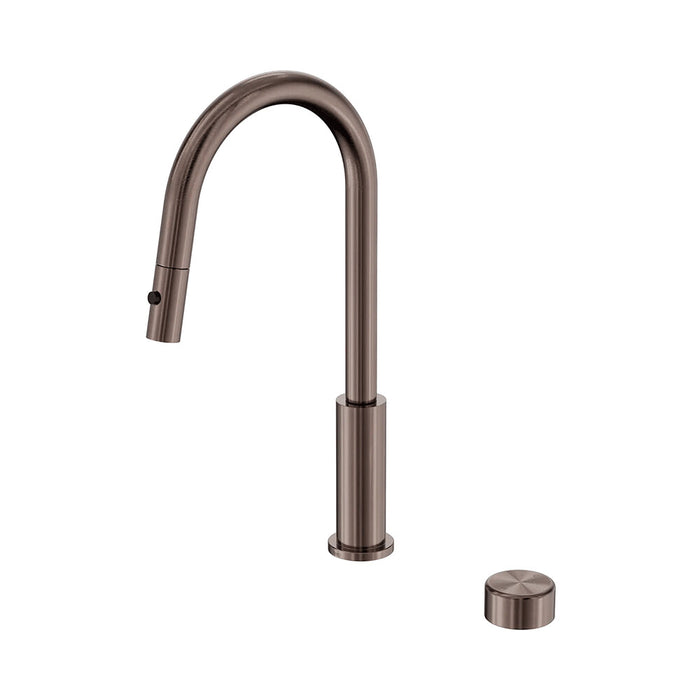 Nero Serenity Progressive Lead-Free DZR Brass Pull Out Kitchen Set With Metal Handle