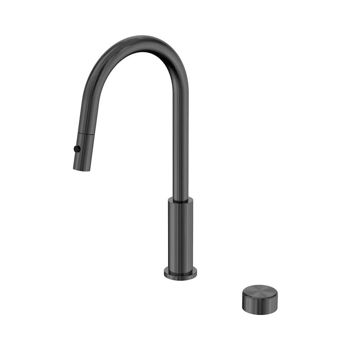 Nero Serenity Progressive Lead-Free DZR Brass Pull Out Kitchen Set With Metal Handle