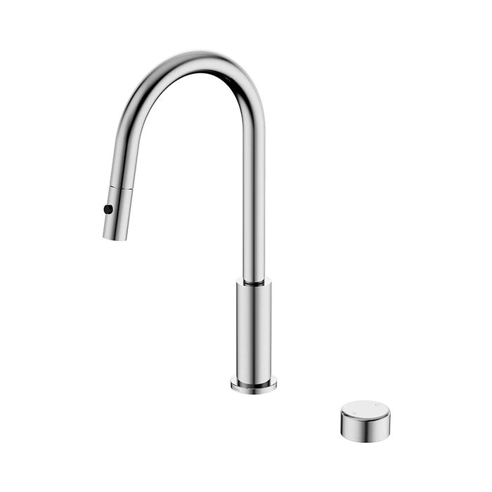 Nero Serenity Progressive Lead-Free DZR Brass Pull Out Kitchen Set With Metal Handle