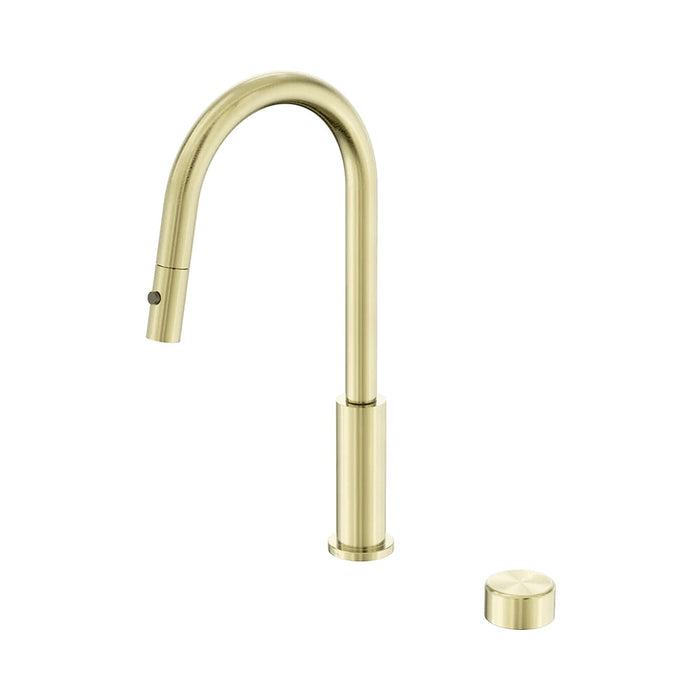 Nero Serenity Progressive Lead-Free DZR Brass Pull Out Kitchen Set With Metal Handle