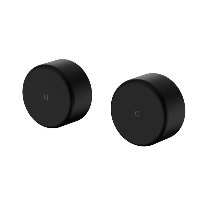 Nero Serenity Lead-Free DZR Brass Wall Top Assemblies With Metal Handle