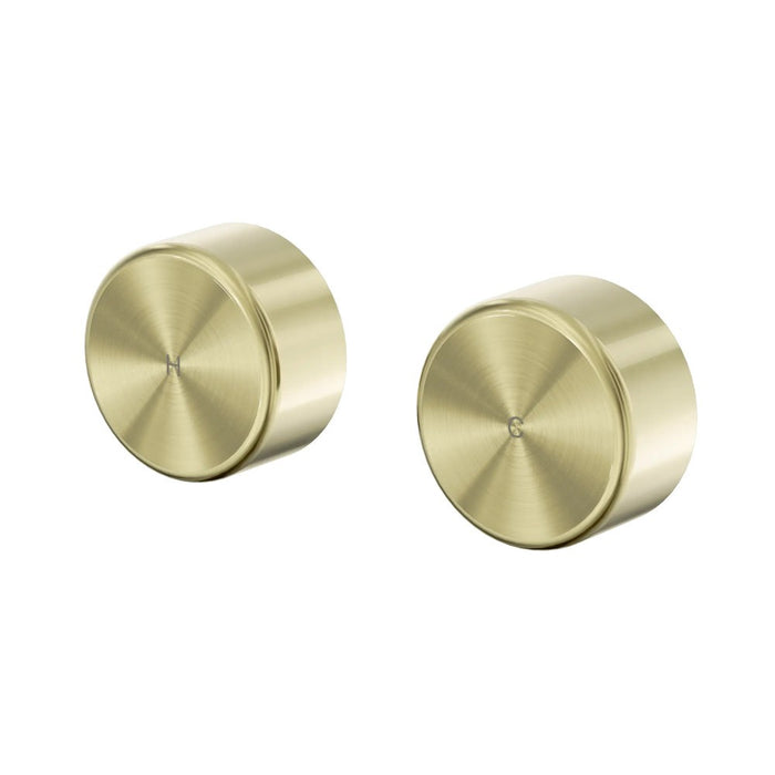 Nero Serenity Lead-Free DZR Brass Wall Top Assemblies With Metal Handle