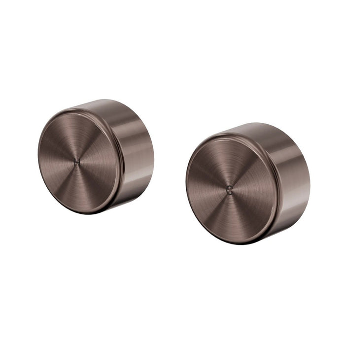 Nero Serenity Lead-Free DZR Brass Wall Top Assemblies With Metal Handle