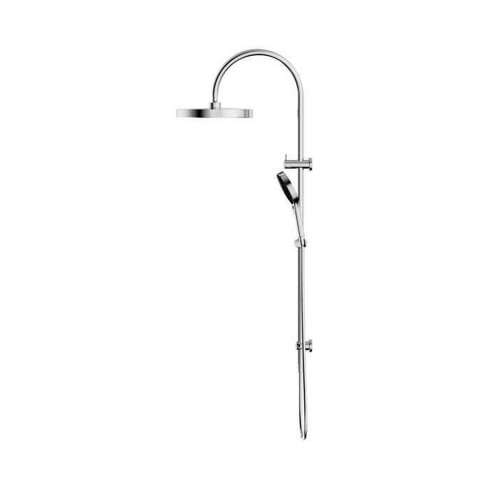 1230mm Nero Serenity Round Brass Twin Shower