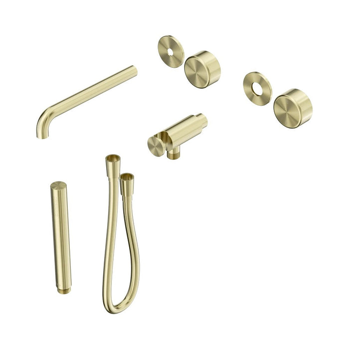 Nero Serenity Progressive Shower System With Spout And Slim Shower - Metal Handle