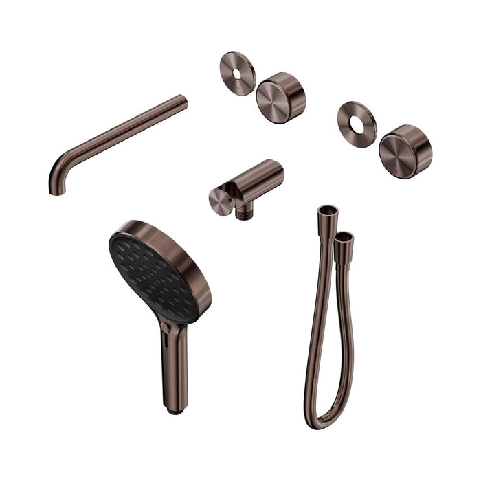 Nero Serenity Progressive Shower System With Spout And Hand Shower - Metal Handle