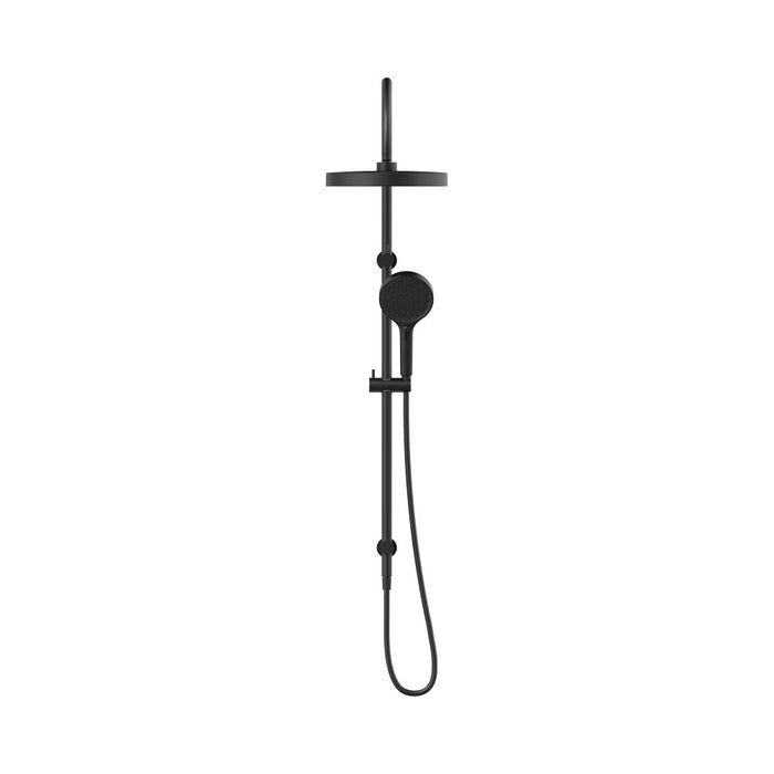 1230mm Nero Serenity Round Brass Twin Shower