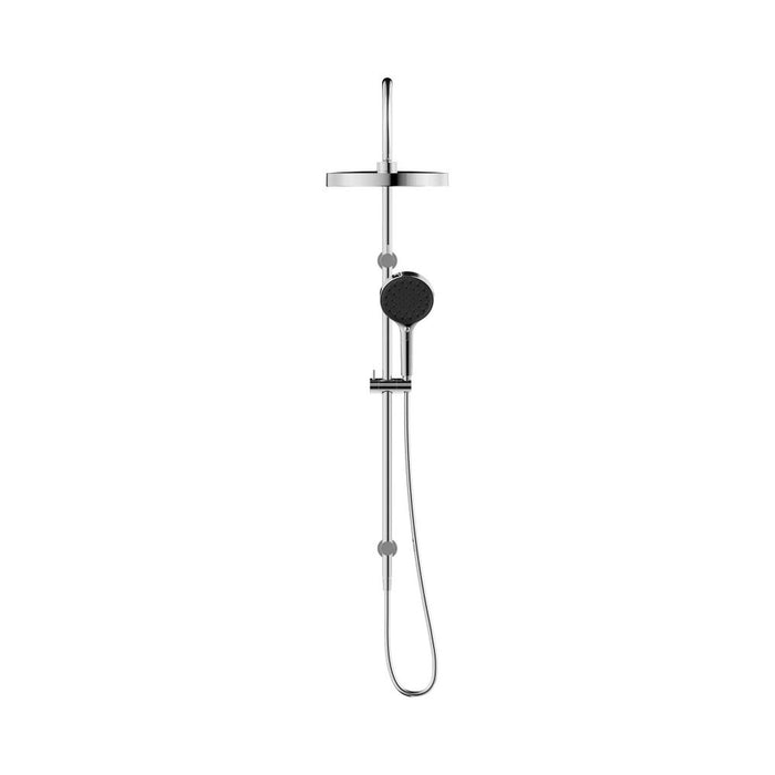 1230mm Nero Serenity Round Brass Twin Shower